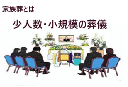 葬儀（お葬式）・家族葬・家族葬とは、少人数・小規模葬儀のこと・低料金・低価格